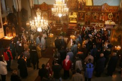 Зажигание свечей на Сретение