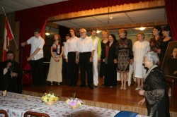 Участники литературно-художественного концерта